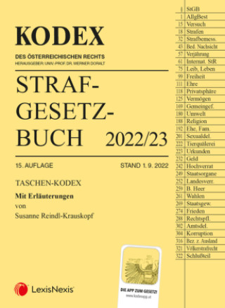 Kniha Taschen-Kodex Strafgesetzbuch 2022 - inkl. App Werner Doralt