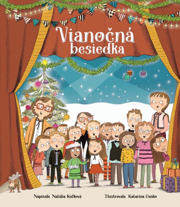 Book Vianočná besiedka Natália Kuľková