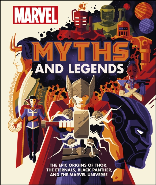 E-kniha Marvel Myths and Legends James Hill