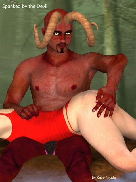 E-knjiga Spanked by the Devil Katie Nicole