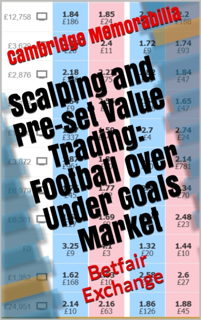 E-kniha Scalping and Pre-set Value Trading: Football Over Under Goals Market - Betfair Exchange Cambridge Memorabilia