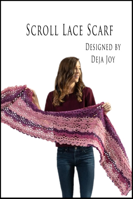 E-book Scroll Lace Scarf Deja Joy