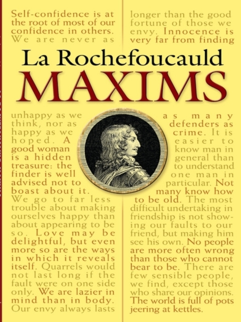 E-kniha La Rochefoucauld Maxims La Rochefoucauld