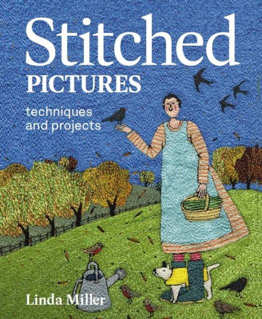 E-knjiga Stitched Pictures Linda Miller