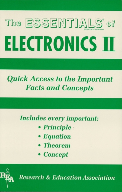 E-knjiga Electronics II Essentials The Editors of REA