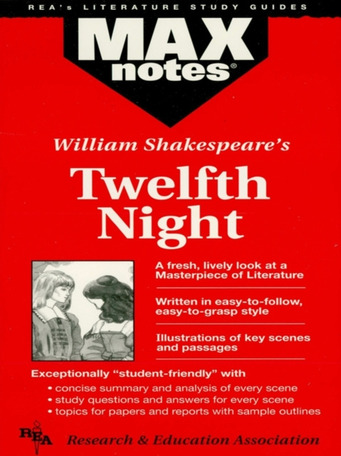 E-knjiga Twelfth Night (MAXNotes Literature Guides) Frederic Kolman