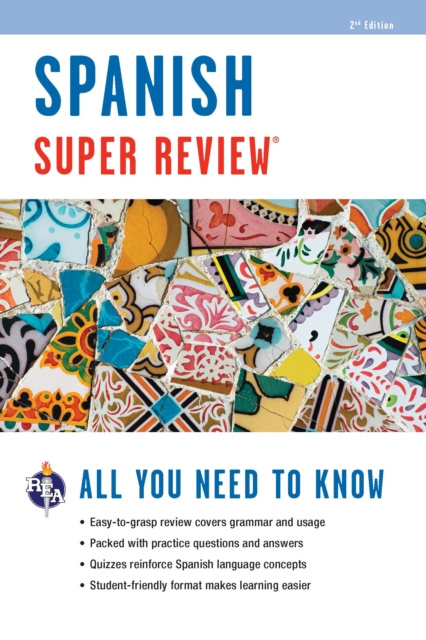 E-book Spanish Super Review, 2nd Ed. The Editors of REA