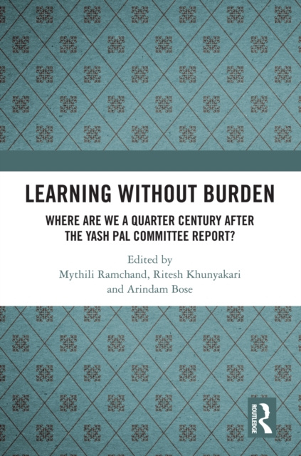 E-knjiga Learning without Burden Mythili Ramchand