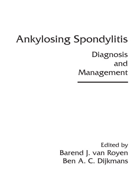 Libro electrónico Ankylosing Spondylitis Barend J. van Royen