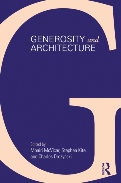 E-book Generosity and Architecture Mhairi McVicar