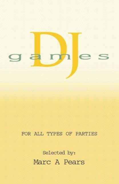 E-book DJ Games for Events & Parties & Weddings Marc Pears