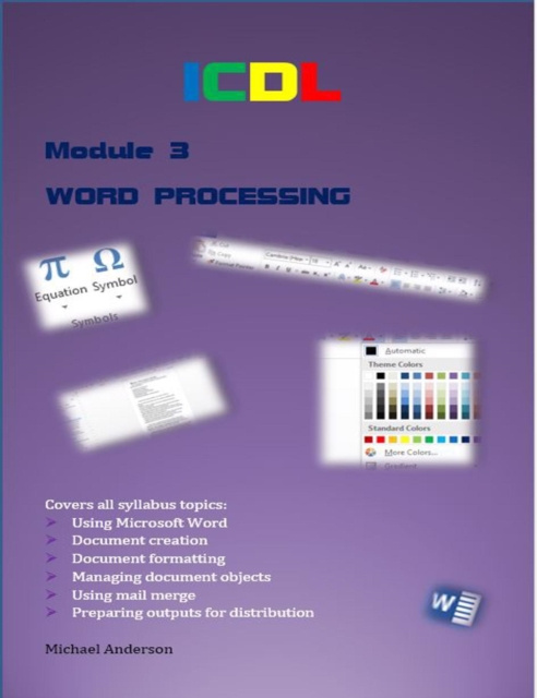 E-knjiga ICDL Word Processing Michael Anderson