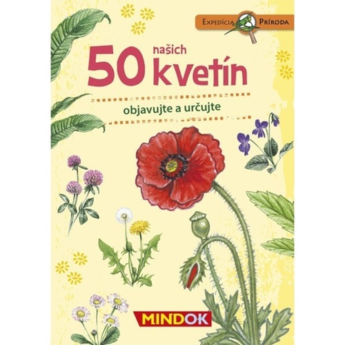Tiskanica Expedícia príroda: 50 našich kvetín 
