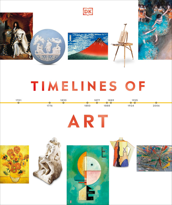 Könyv Timelines of Art DK