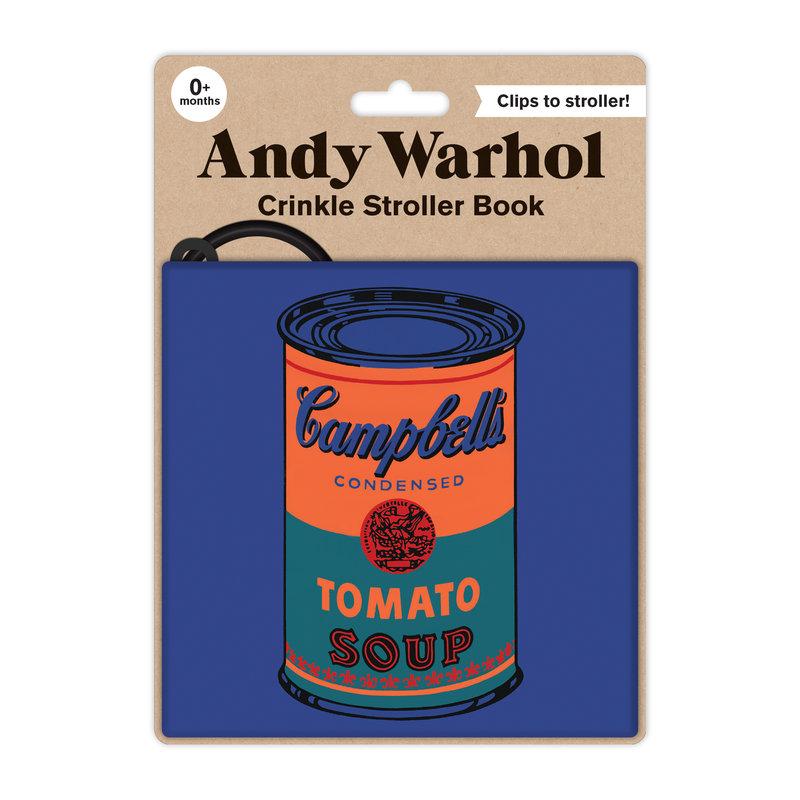 Carte Andy Warhol Crinkle Fabric Stroller Book Andy Warhol