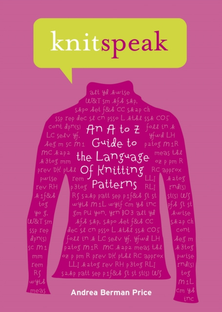 E-Book Knitspeak Andrea Berman Price