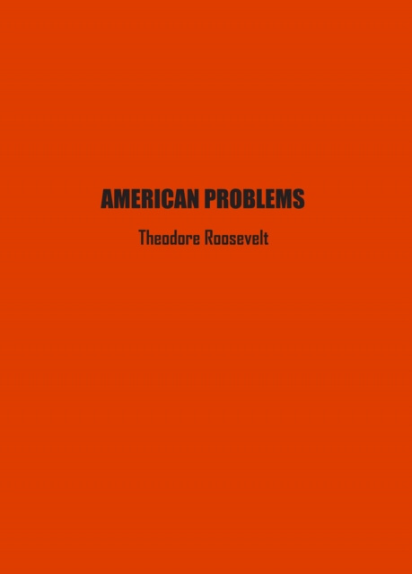 E-knjiga American Problems Theodore Roosevelt