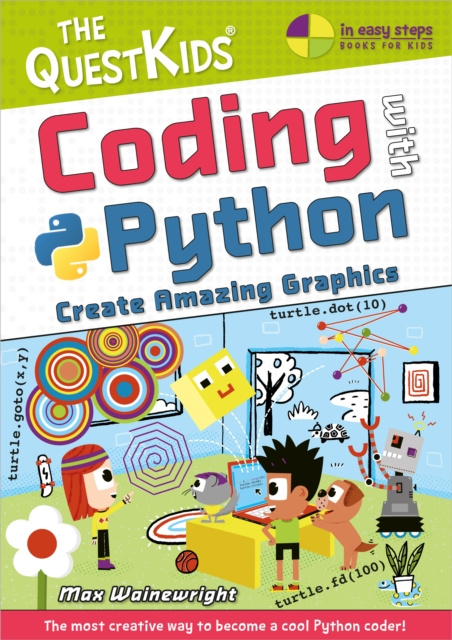E-könyv Coding with Python - Create Amazing Graphics Max Wainewright