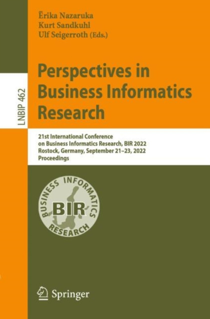 E-kniha Perspectives in Business Informatics Research Erika Nazaruka