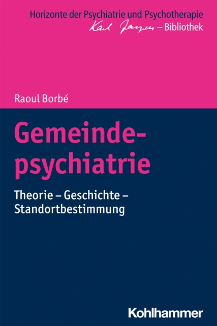 E-book Gemeindepsychiatrie Raoul Borbe