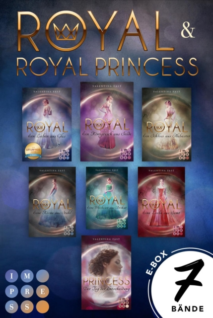E-book Royal: Royal-Mega-E-Box: Alle Bande der marchenhaft-romantischen Fantasyreihe Royal (Band 1-6 inklusive Spin-off) Valentina Fast