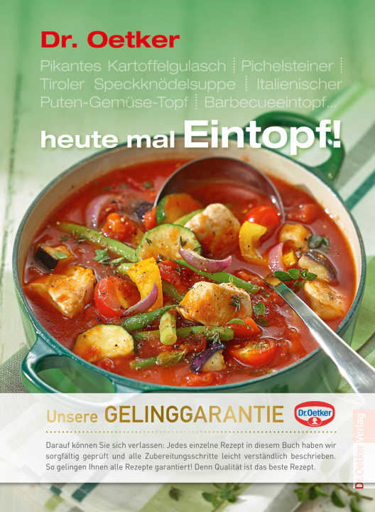 E-Book heute mal Eintopf! Dr. Oetker
