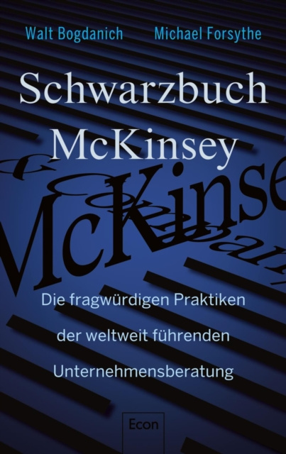 E-kniha Schwarzbuch McKinsey Walt Bogdanich