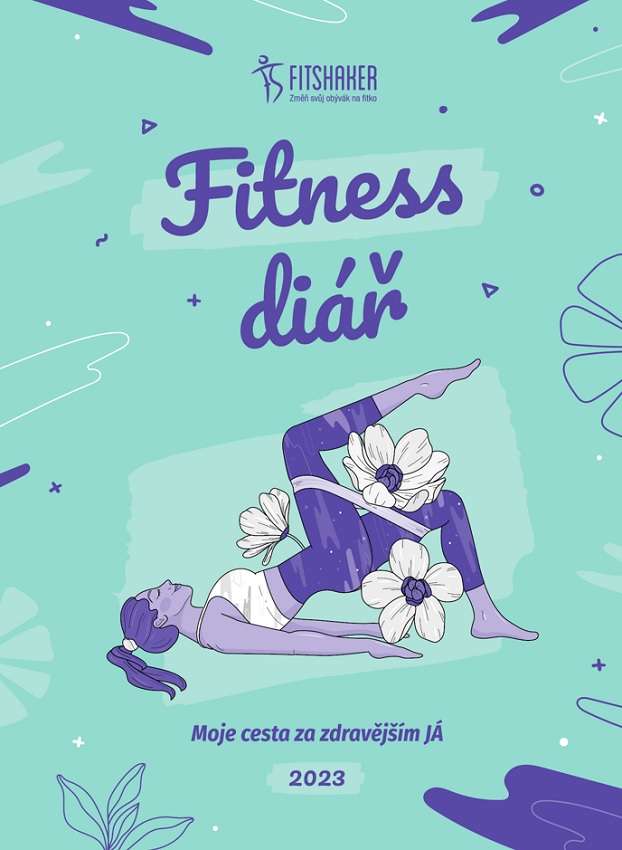 Книга Fitness Diář 2023 (český jazyk) 