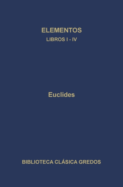 E-kniha Elementos. Libros I-IV. Euclides