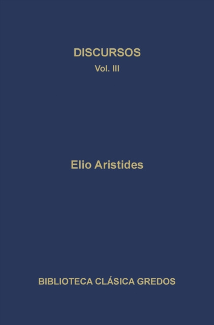 E-Book Discursos III Elio