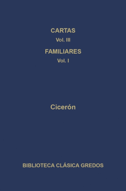 E-kniha Cartas III. Cartas a los familiares (Cartas 1-173) Ciceron