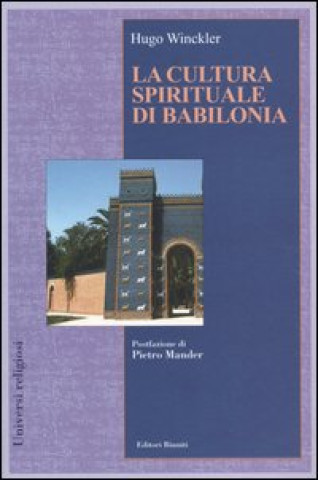 Könyv cultura spirituale di Babilonia Hugo Winckler