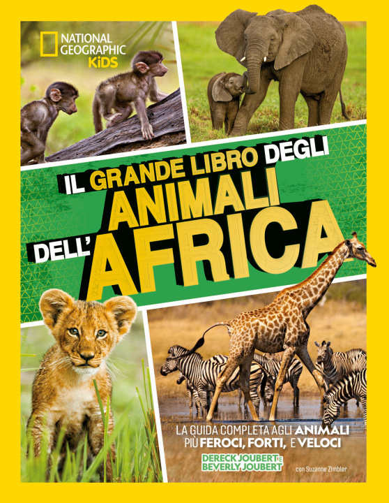 Könyv grande libro degli animali dell'Africa Beverly Joubert