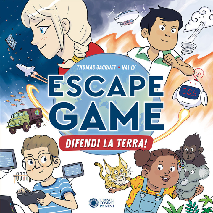 Kniha Difendi la Terra! Escape game Thomas Jacquet