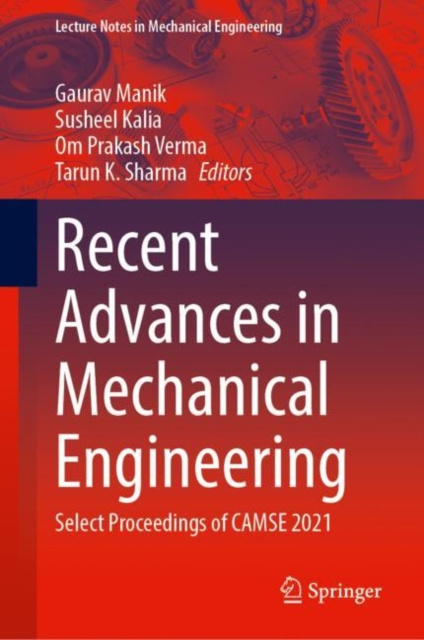 E-book Recent Advances in Mechanical Engineering Gaurav Manik