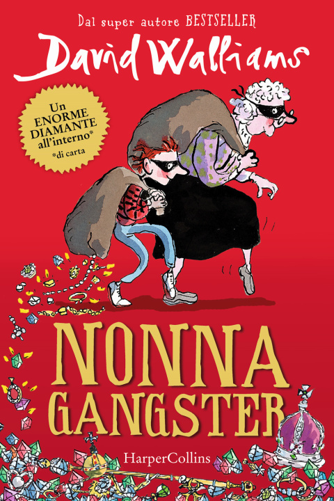 Carte Nonna gangster David Walliams