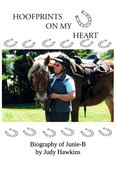 Knjiga Hoof Prints on my Heart Judy Hawkins