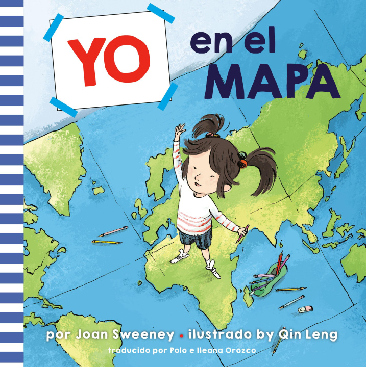 Kniha Yo En El Mapa (Me on the Map Spanish Edition) Qin Leng