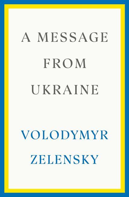 Kniha Message from Ukraine 
