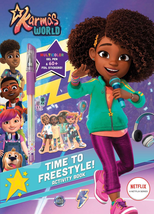Kniha Karma's World: Time to Freestyle! Activity Book Mj Illustrations