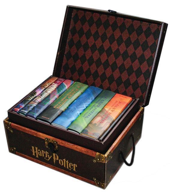 Könyv Harry Potter Hardcover Boxed Set: Books 1-7 (Trunk) 