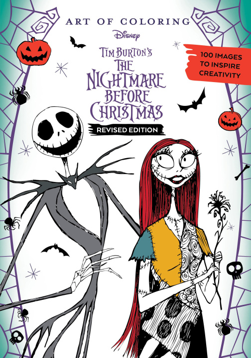 Książka Art of Coloring: Disney Tim Burton's the Nightmare Before Christmas 