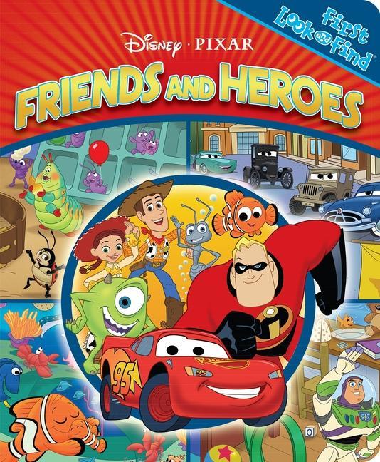 Książka Disney and Pixar Friends and Heroes: First Look and Find 