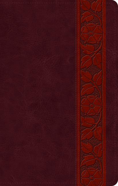 Książka ESV Large Print Personal Size Bible (Trutone, Mahogany, Trellis Design) 