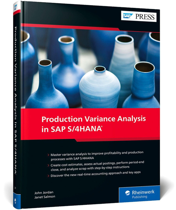 Książka Production Variance Analysis in SAP S/4HANA Janet Salmon