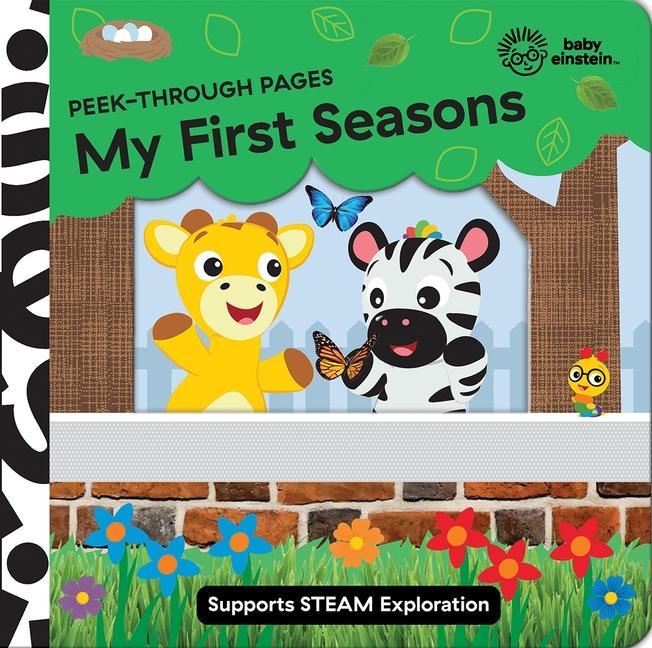 Книга Baby Einstein: My First Seasons Peek-Through Pages Shutterstock Com