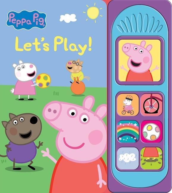 Könyv Peppa Pig: Let's Play! Sound Book: - 