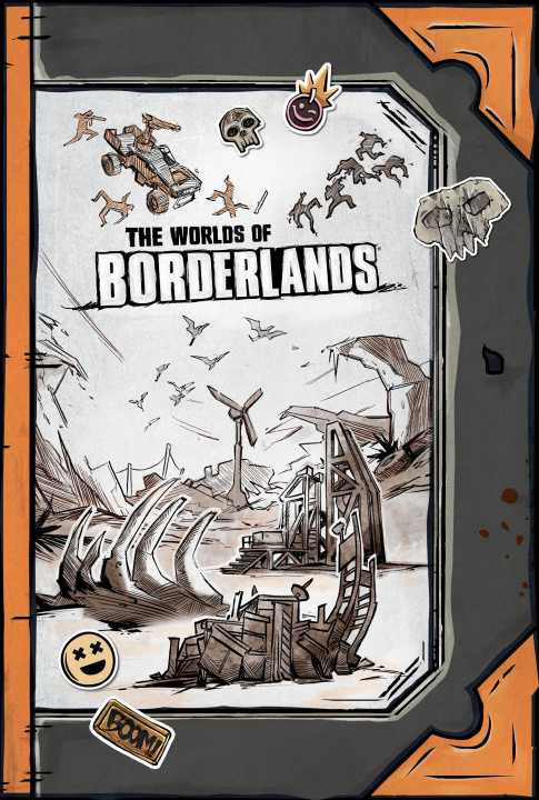 Kniha Worlds Of Borderlands 