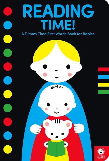Könyv Reading Time!: A Tummy Time First Words Book for Babies 