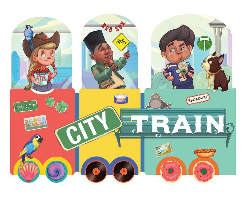 Book City Train Susanna Covelli